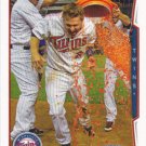 Brian Dozier 2014 Topps #221 Minnesota Twins Baseball Card Brian Dozier 2014 Topps #221 Minnesota Twins Baseball Card