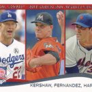 Clayton Kershaw-Jose Fernandez-Matt Harvey 2014 Topps #113 Baseball Card Clayton Kershaw-Jose Fernandez-Matt Harvey 2014 Topps #113 Baseball Card