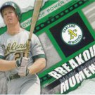 Mark McGwire 2014 Topps 'Breakout Moment' #BM-3 Oakland Athletics Baseball Card Mark McGwire 2014 Topps 'Breakout Moment' #BM-3 Oakland Athletics Baseball Card
