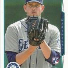 James Paxton 2014 Topps Rookie #123 Seattle Mariners Baseball Card James Paxton 2014 Topps Rookie #123 Seattle Mariners Baseball Card