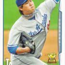 Hyun-Jin Ryu 2014 Topps #40 Los Angeles Dodgers Baseball Card Hyun-Jin Ryu 2014 Topps #40 Los Angeles Dodgers Baseball Card