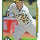 Eric Sogard 2014 Topps #135 Oakland Athletics Baseball Card Eric Sogard 2014 Topps #135 Oakland Athletics Baseball Card