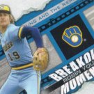Robin Yount 2014 Topps 'Breakout Moment' #BM-25 Milwaukee Brewers Baseball Card Robin Yount 2014 Topps 'Breakout Moment' #BM-25 Milwaukee Brewers Baseball Card