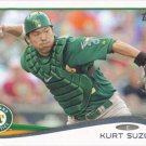 Kurt Suzuki 2014 Topps #104 Oakland Athletics Baseball Card Kurt Suzuki 2014 Topps #104 Oakland Athletics Baseball Card