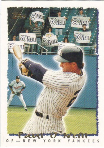 Paul O'Neill 1995 Topps #426 New York Yankees Baseball Card
