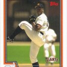 Jerome Williams 2004 Topps #580 San Francisco Giants Baseball Card