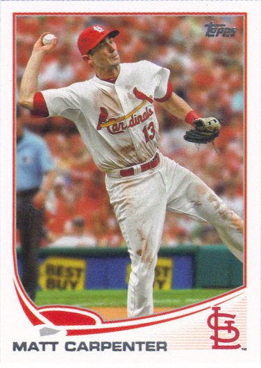Matt Carpenter 2013 Topps #193 St. Louis Cardinals Baseball Card