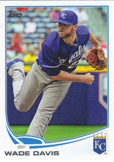 Wade Davis Baseball Kansas City Royals Sports Trading Cards