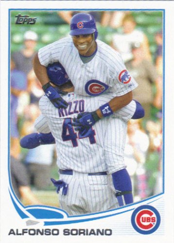 Alfonso Soriano 2013 Topps #584 Chicago Cubs Baseball Card