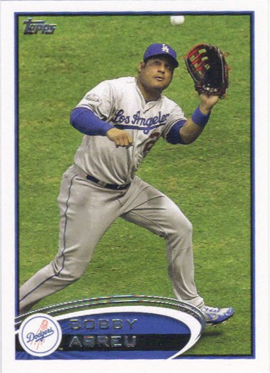 Bobby Abreu 2012 Topps Update #US191 Los Angeles Dodgers Baseball Card