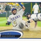Elvis Andrus 2012 Topps #439 Texas Rangers Baseball Card