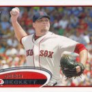 Josh Beckett 2012 Topps #648 Boston Red Sox Baseball Card