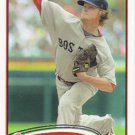 Clay Buchholz 2012 Topps #247 Boston Red Sox Baseball Card