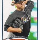 Mark Buehrle 2012 Topps #355 Miami Marlins Baseball Card