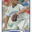 Francisco Cordero 2012 Topps #463 Toronto Blue Jays Baseball Card