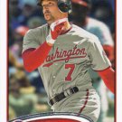 Mark DeRosa 2012 Topps Update #US227 Washington Nationals Baseball Card
