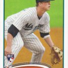 Matt Dominguez 2012 Topps Rookie #198 Miami Marlins Baseball Card