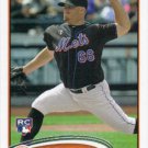 Josh Edgin 2012 Topps Update Rookie #US264 New York Mets Baseball Card