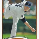 Doug Fister 2012 Topps #201 Detroit Tigers Baseball Card