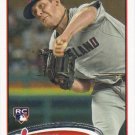 Nick Hagadone 2012 Topps Rookie #6 Cleveland Indians Baseball Card