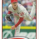 Cole Hamels 2012 Topps #190 Philadelphia Phillies Baseball Card