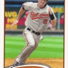 J.J. Hardy 2012 Topps #571 Baltimore Orioles Baseball Card