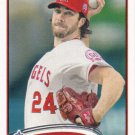 Dan Haren 2012 Topps #601 Los Angeles Angels Baseball Card