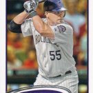 Ramon Hernandez 2012 Topps #476 Colorado Rockies Baseball Card