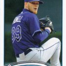 J.P. Howell 2012 Topps Update #US24 Tampa Bay Rays Baseball Card