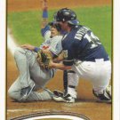 George Kottaras 2012 Topps #243 Milwaukee Brewers Baseball Card