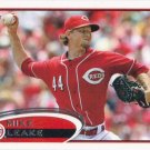 Mike Leake 2012 Topps #308 Cincinnati Reds Baseball Card