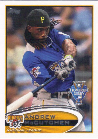 Andrew McCutchen 2012 Topps Update #US9 Pittsburgh Pirates Baseball Card