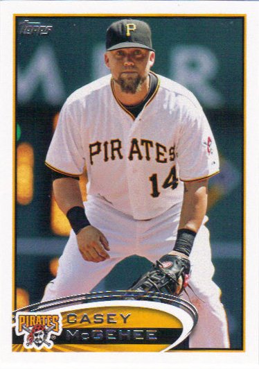 Casey McGehee 2012 Topps Update #US101 Pittsburgh Pirates Baseball Card