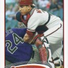 Miguel Montero 2012 Topps #288 Arizona Diamondbacks Baseball Card