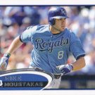 Mike Moustakas 2012 Topps #641 Kansas City Royals Baseball Card