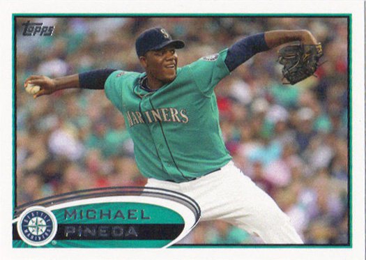 Michael Pineda 2012 Topps #225 Seattle Mariners Baseball Card