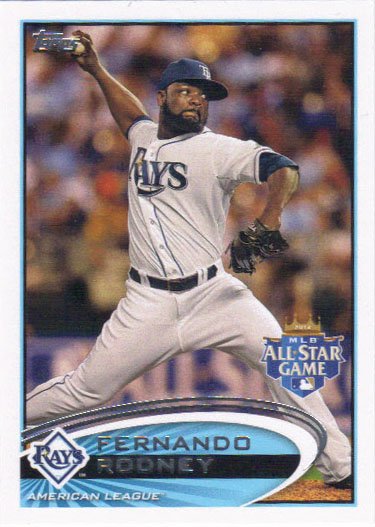 Fernando Rodney 2012 Topps Update #US68 Tampa Bay Rays Baseball Card
