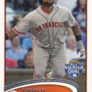 Pablo Sandoval 2012 Topps Update #US182 San Francisco Giants Baseball Card
