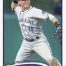 Marco Scutaro 2012 Topps #593 Colorado Rockies Baseball Card