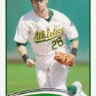 Eric Sogard 2012 Topps #487 Oakland Athletics Baseball Card