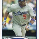 Juan Uribe 2012 Topps #438 Los Angeles Dodgers Baseball Card