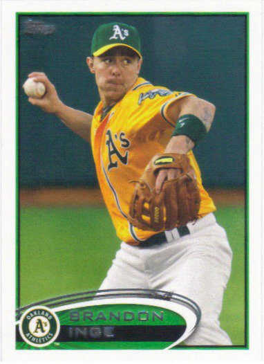 Brandon Inge 2012 Topps Update #US243 Oakland Athletics Baseball Card