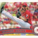 Bronson Arroyo 2011 Topps #98 Cincinnati Reds Baseball Card