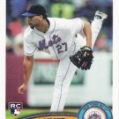 Pedro Beato 2011 Topps Rookie #639 New York Mets Baseball Card