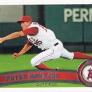 Peter Bourjos 2011 Topps #185 Los Angeles Angels Baseball Card