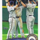 Milwaukee Brewers 2011 Topps #187 Baseball Team Card