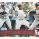 Miguel Cabrera-Alex Rodriguez-Jose Bautista 2011 Topps #306 Baseball Card