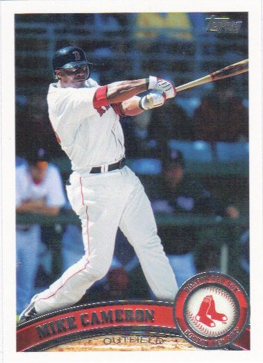 Mike Cameron 2011 Topps #357 Boston Red Sox Baseball Card