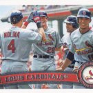St. Louis Cardinals 2011 Topps #334 Baseball Team Card