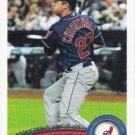 Lonnie Chisenhall 2011 Topps Update Rookie Debut #US193 Cleveland Indians Baseball Card
